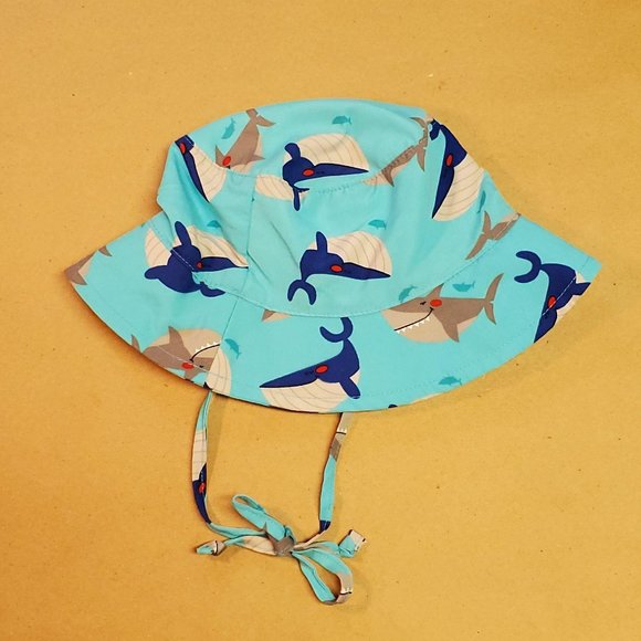 I Play Bucket Sun Hat 0-6 Months Turquoise - Picture 6 of 8